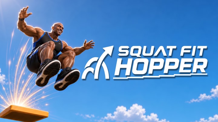 Squat Fit Hopper: Cardio Leg Workout