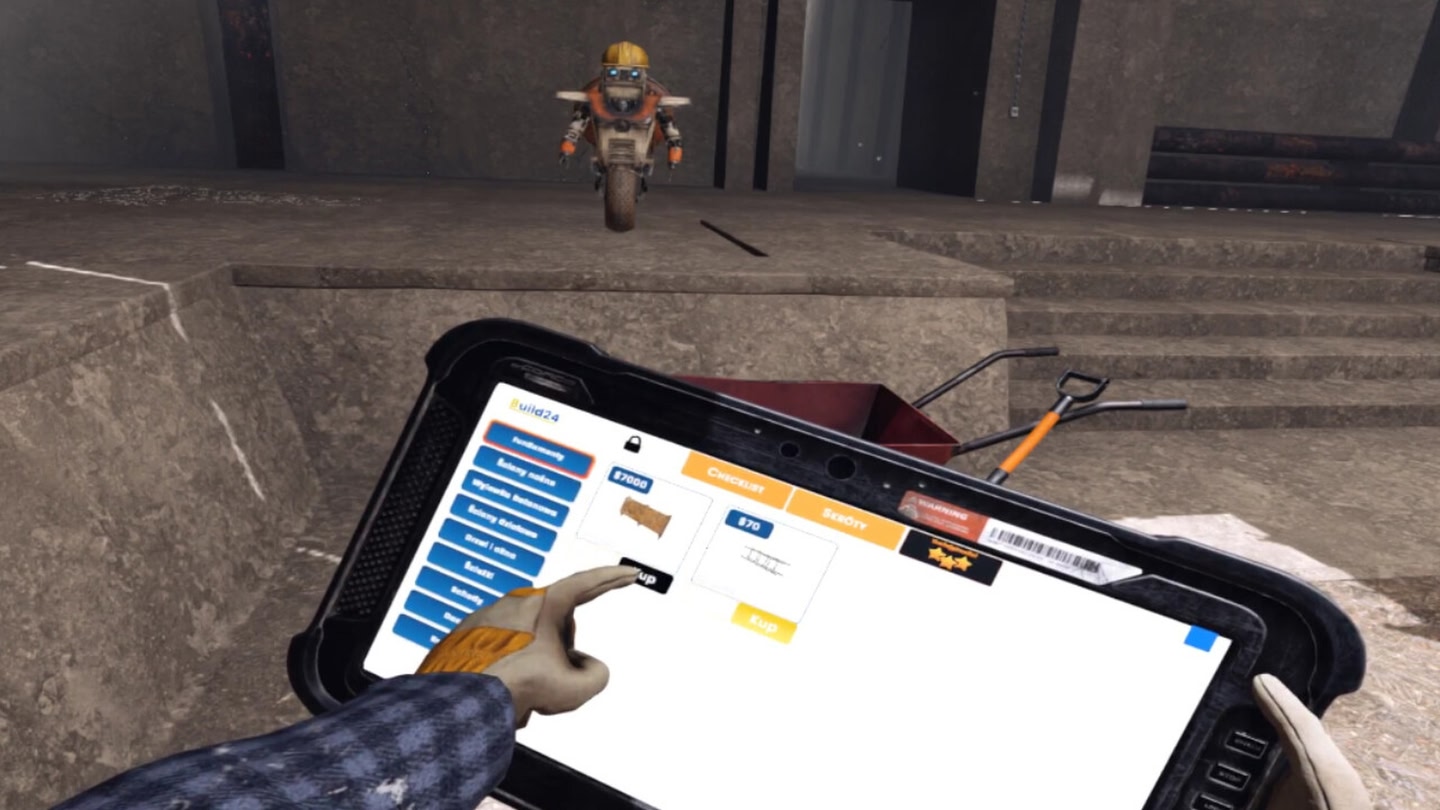 #2. Builder Simulator VR (Meta) Bởi: Epic VR