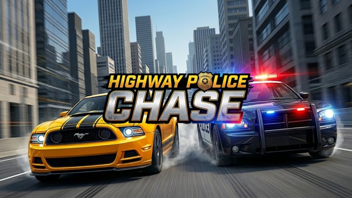 Highway Police Chase: Car Racing Game