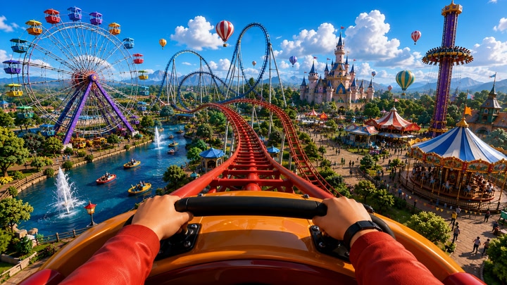 Toon Thrill Park VR