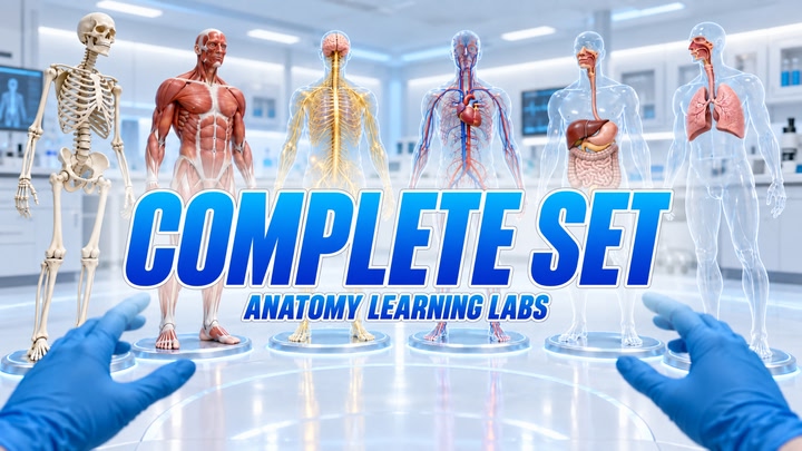 Anatomy Learning Labs: Complete Set