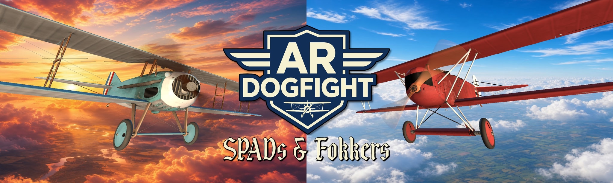 AR Dogfight: SPADs & Fokkers