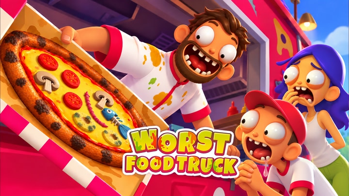 Worst Food Truck - Cooking game