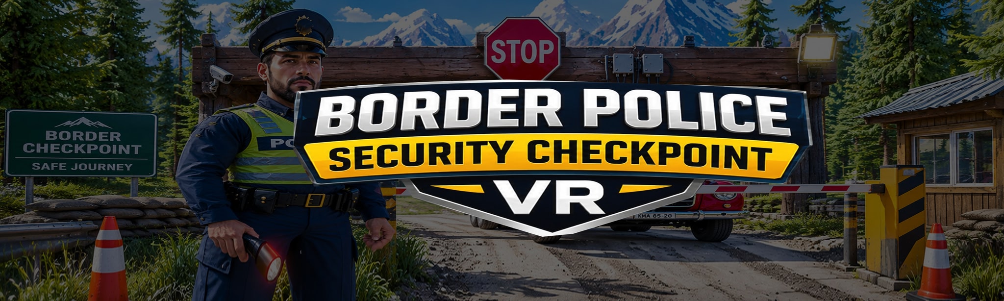 Border Police Security Checkpoint VR