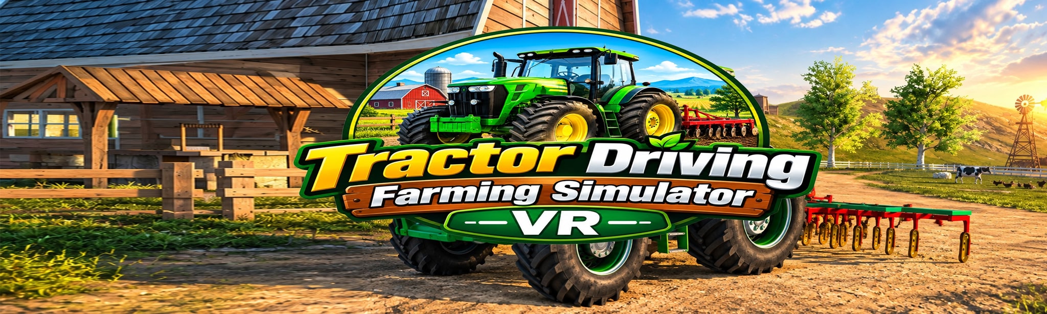 Tractor Driving Farming Simulator VR