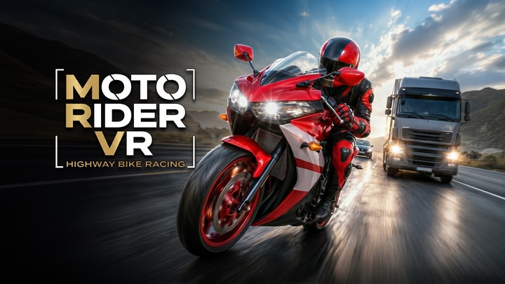 Moto Rider VR: Highway Bike Racing