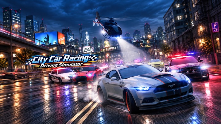 City Car Racing: Driving Simulator