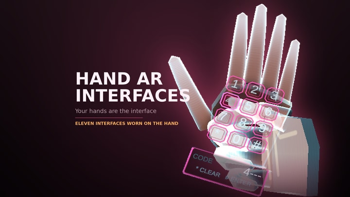 Hand AR Interfaces