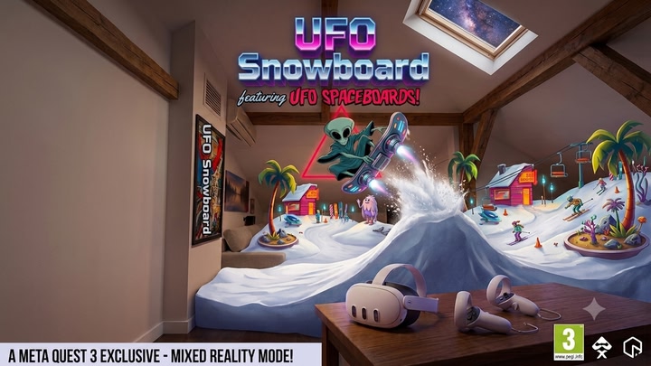 UFO Snowboard
