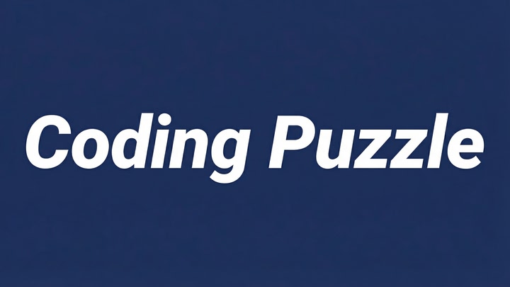 Coding Puzzle