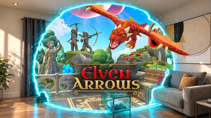 Elven Arrows – Mixed Reality Bow & Arrow