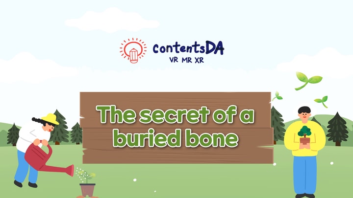 The secret of a buried bone