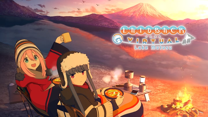 Laid-Back Camp - Virtual - Lake Motosu