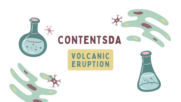 Volcanic Eruption Experiment - ContentsDa Science Experiment