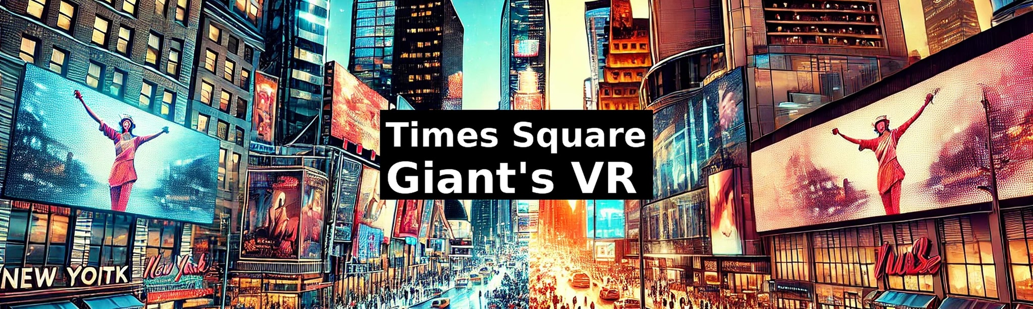 NYC Times Square VR Travel Giant’s View