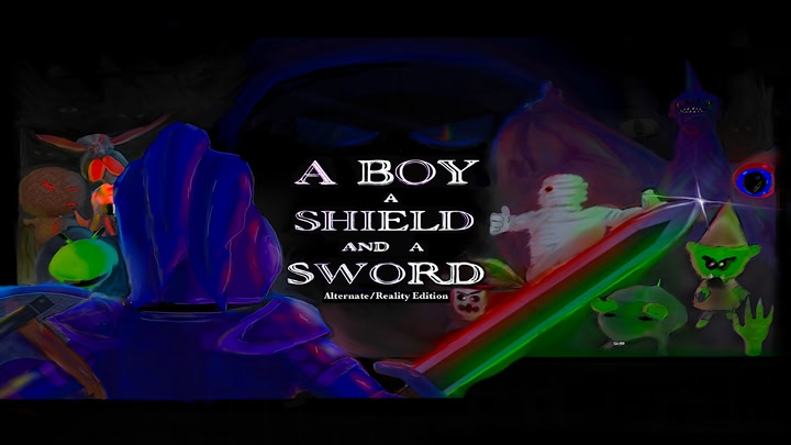 A Boy A Shield And A Sword