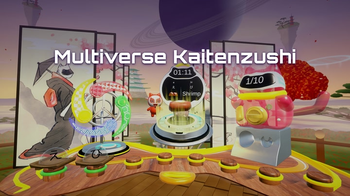 Multiverse Kaitenzushi: Learn Japanese with Sushi